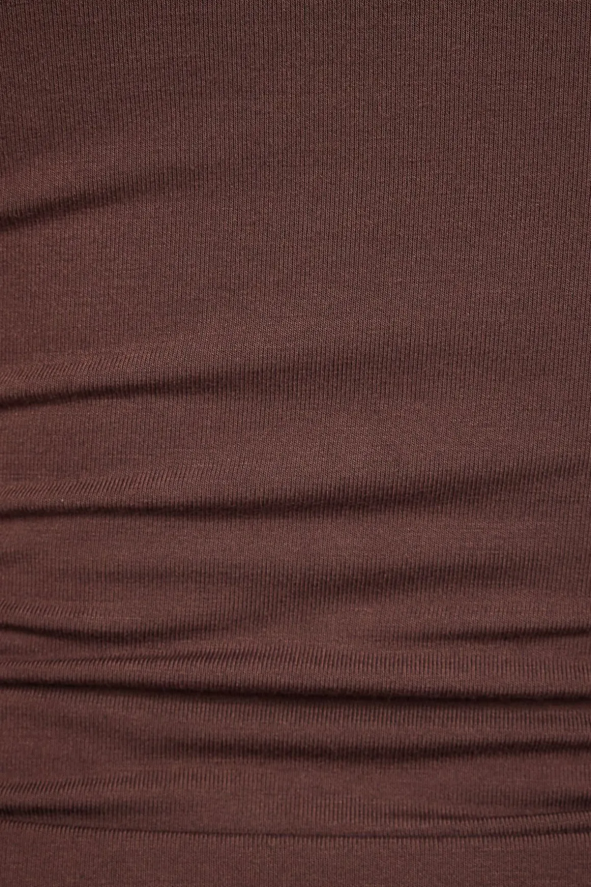 Tees & Tanks | Sleeveless Tops-Dynamite Ada Bungee Jersey Cami Brown