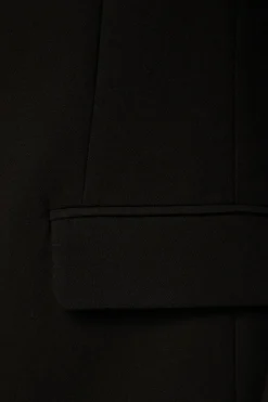 Blazers & Vests-Dynamite Adeline Single Breasted Blazer Black