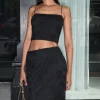 Skirts & Skorts | Matching Sets-Dynamite Alana Embroidered Midi Skirt Black