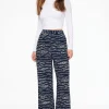 Pants | Wide Leg Pants-Dynamite Anika Wide Leg Pants Blue