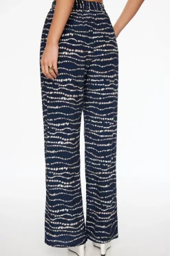Pants | Wide Leg Pants-Dynamite Anika Wide Leg Pants Blue