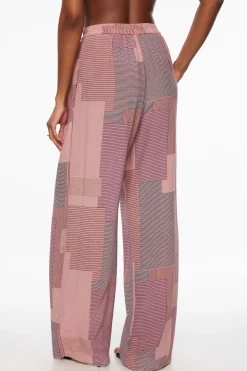 Pants | Matching Sets-Dynamite Anika Wide Leg Pants Pink