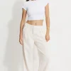 Pants | Wide Leg Pants-Dynamite Anywear Scuba Trouser Pants Brown