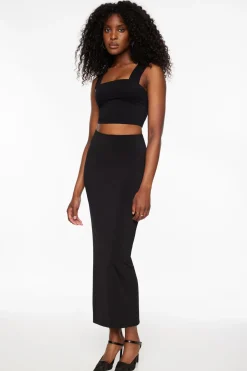 Skirts & Skorts | Skirts-Dynamite Arya Sculpt Maxi Skirt Black