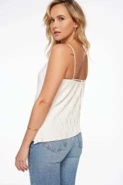 Tees & Tanks | Tees & Tanks-Dynamite Asymmetric Back Tie Top White