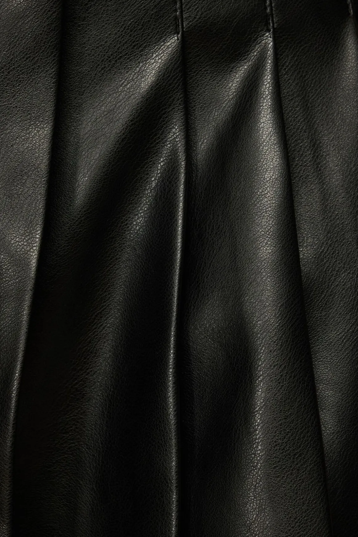 Skirts & Skorts | Skirts-Dynamite Asymmetric Faux Leather Skort Black