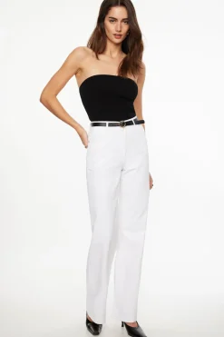Sweaters & Cardigans | Sweaters-Dynamite Asymmetric Tube Top Black