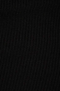 Sweaters & Cardigans | Sweaters-Dynamite Asymmetric Tube Top Black