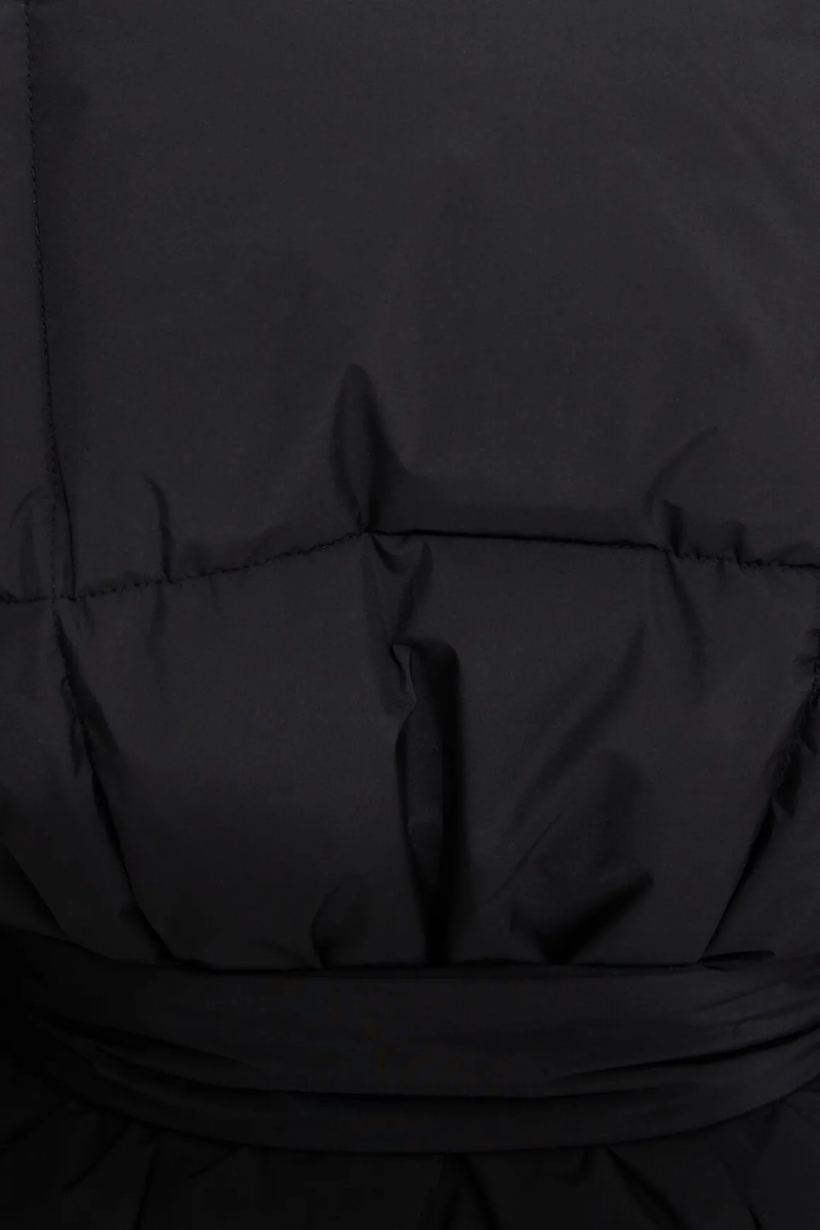 Coats & Jackets | Classic Coats-Dynamite Belted Midi Puffer Jacket Black