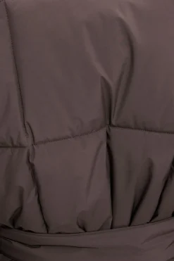 Coats & Jackets | Classic Coats-Dynamite Belted Midi Puffer Jacket Brown