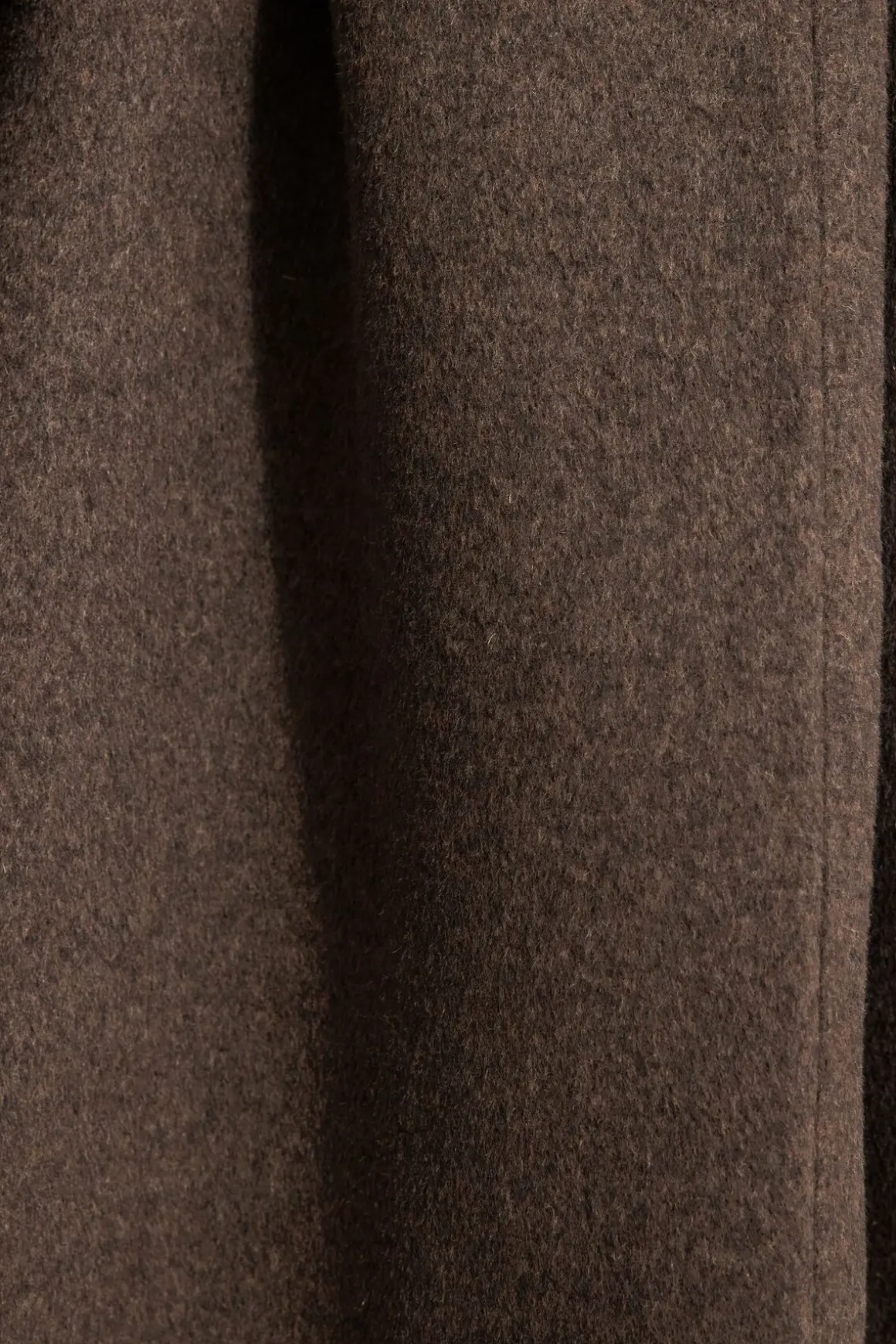 Bestsellers-Dynamite Belted Wool Coat Brown