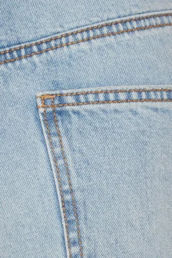 Jeans & Denim-Dynamite Blair Barrel Leg Jeans Blue