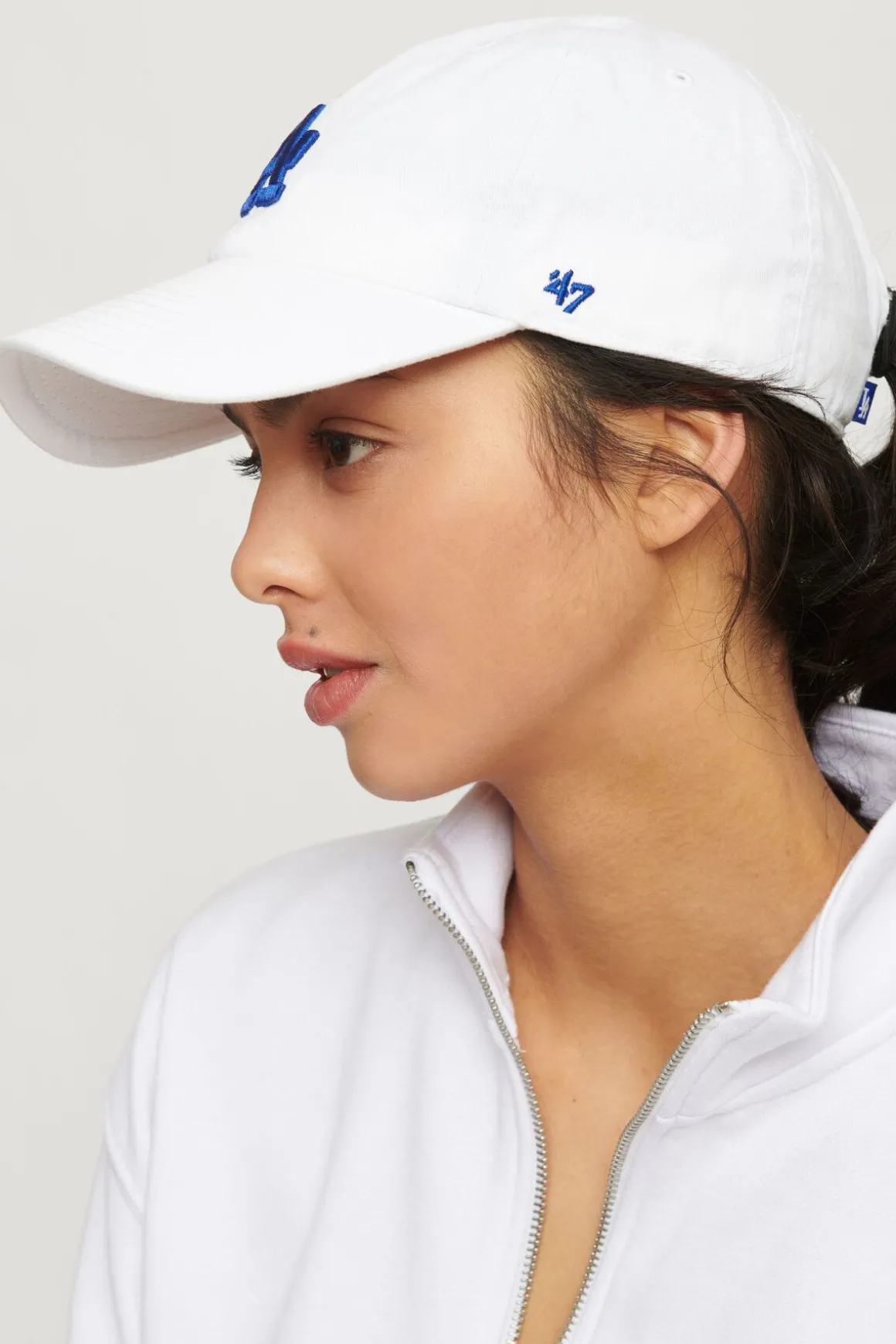 Caps & Hats-Dynamite '47 BRAND | Los Angeles Clean Up Cap White