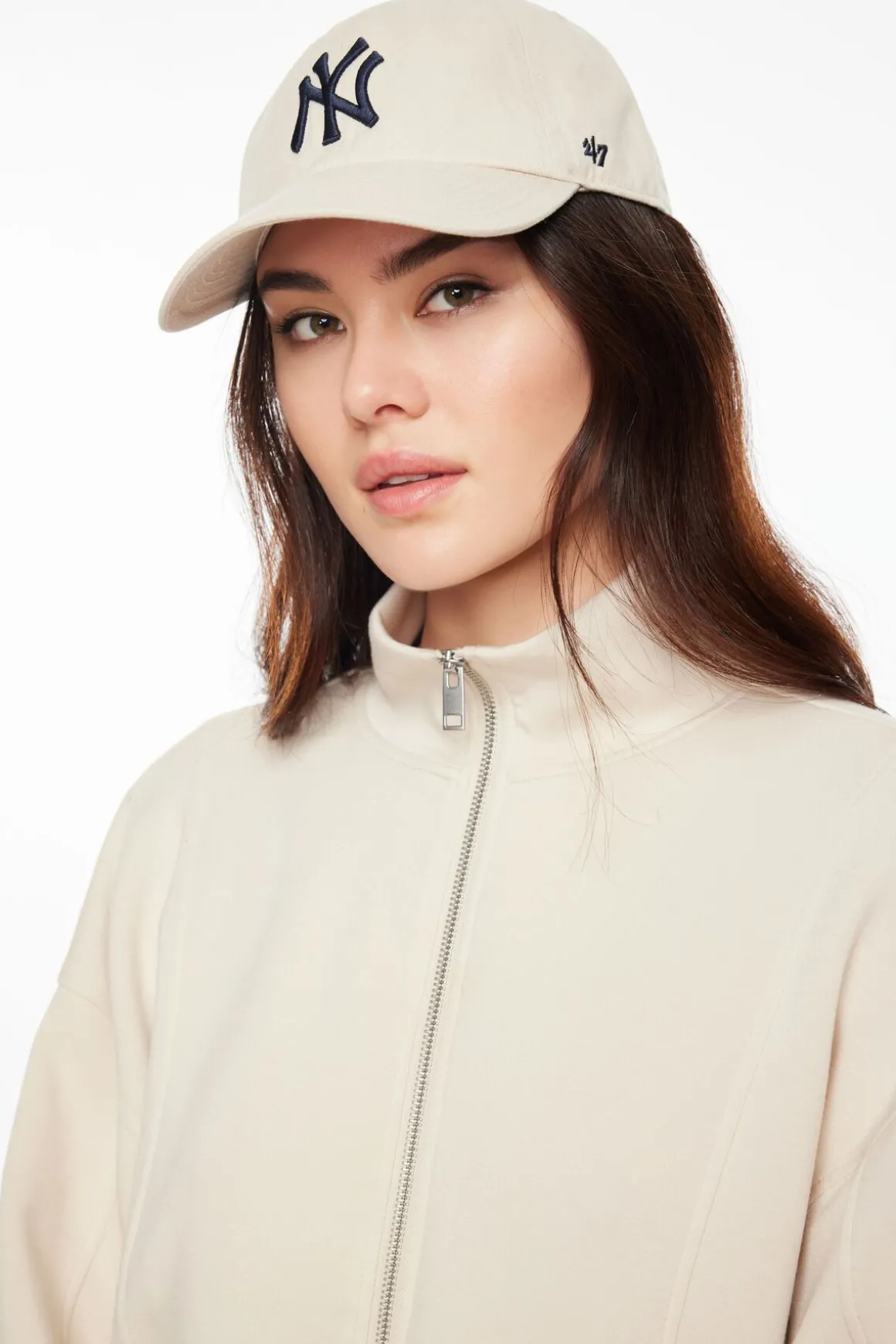 Caps & Hats-Dynamite '47 Brand | New York Clean Up Cap White