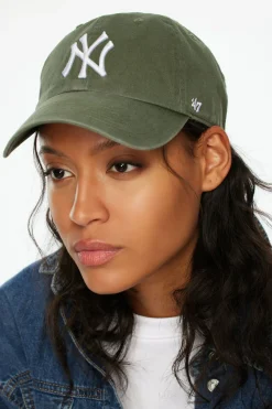 Caps & Hats-Dynamite '47 Brand | New York Clean Up Cap Green