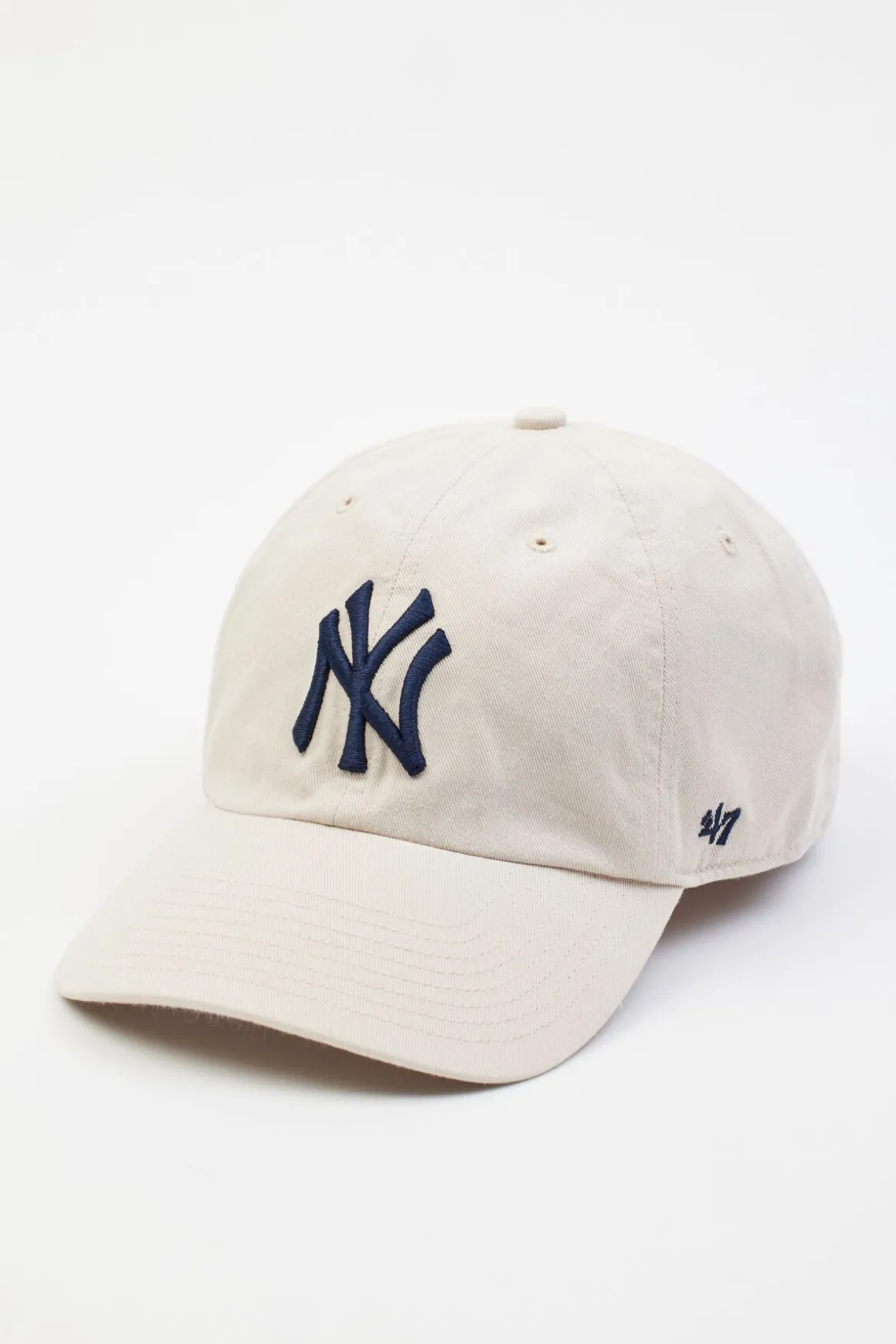 Caps & Hats-Dynamite '47 Brand | New York Clean Up Cap White