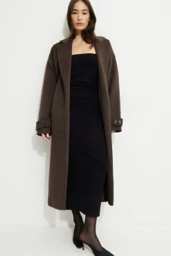Dresses & Jumpsuits | Online Exclusives-Dynamite Cherry Ribbed Bolero Maxi Dress Black
