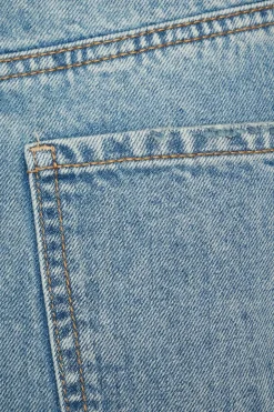 Jeans & Denim-Dynamite Chloe Ultra Wide Leg Crop Jeans Blue