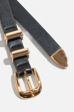 Belts-Dynamite Classic Skinny Belt Yellow
