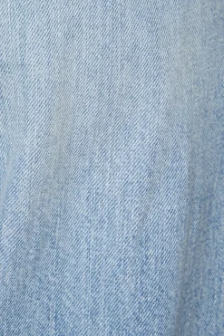 Jeans & Denim-Dynamite Claudia Lightweight Paper Bag Mom Jeans Blue