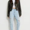 Jeans & Denim-Dynamite Claudia Mom Jeans Blue