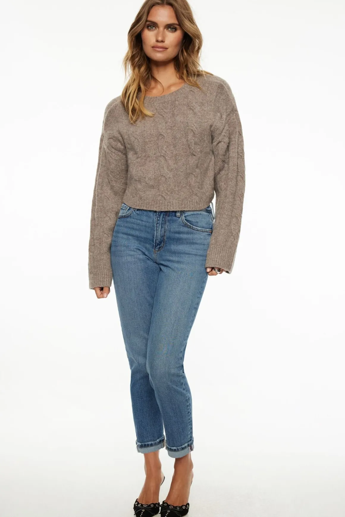 Jeans & Denim-Dynamite Claudia Mom Jeans Blue