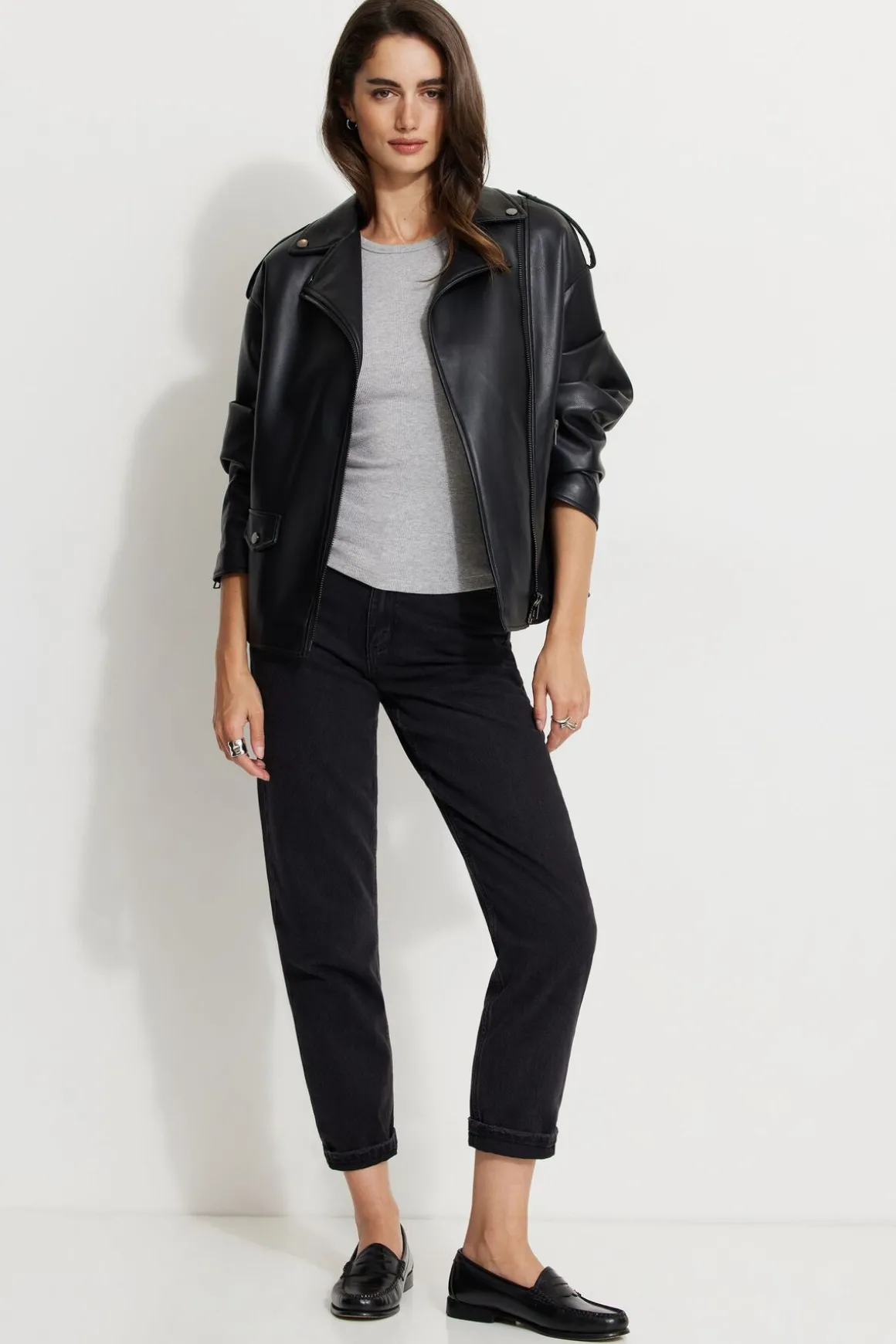 Jeans & Denim | Bestsellers-Dynamite Claudia Mom Jeans Black