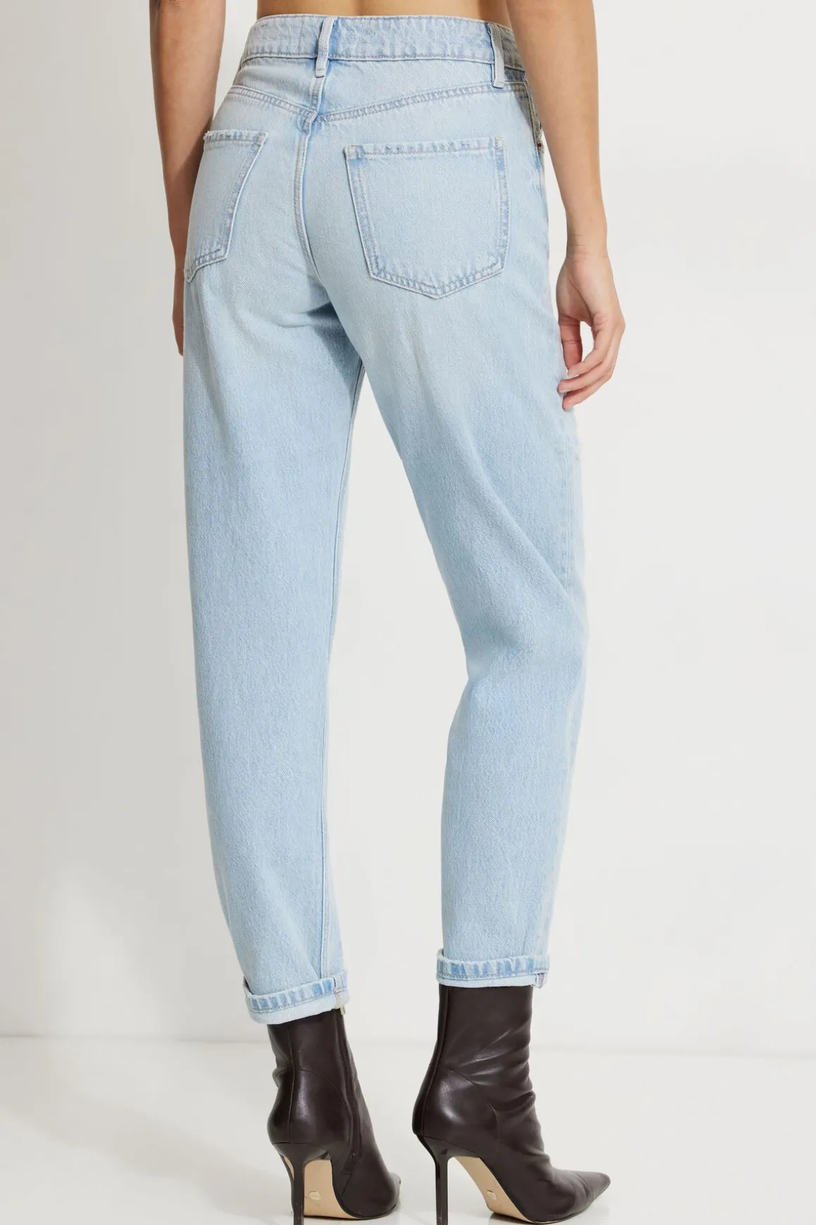 Jeans & Denim-Dynamite Claudia Mom Jeans Blue