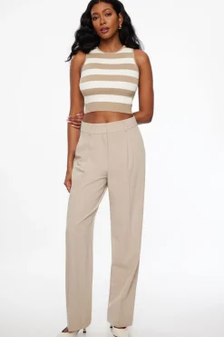 Sweaters & Cardigans | Sweaters-Dynamite Crewneck Sweater Tank Top White
