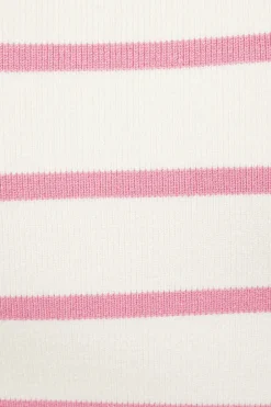 Sweaters & Cardigans | Sweaters-Dynamite Crewneck Sweater Tank Top Pink