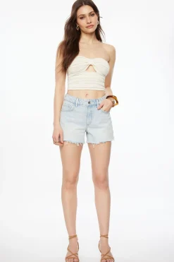 Sweaters & Cardigans | Sweaters-Dynamite Crochet Tube Top Brown