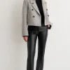 Coats & Jackets | Classic Coats-Dynamite Cropped Peacoat Gray