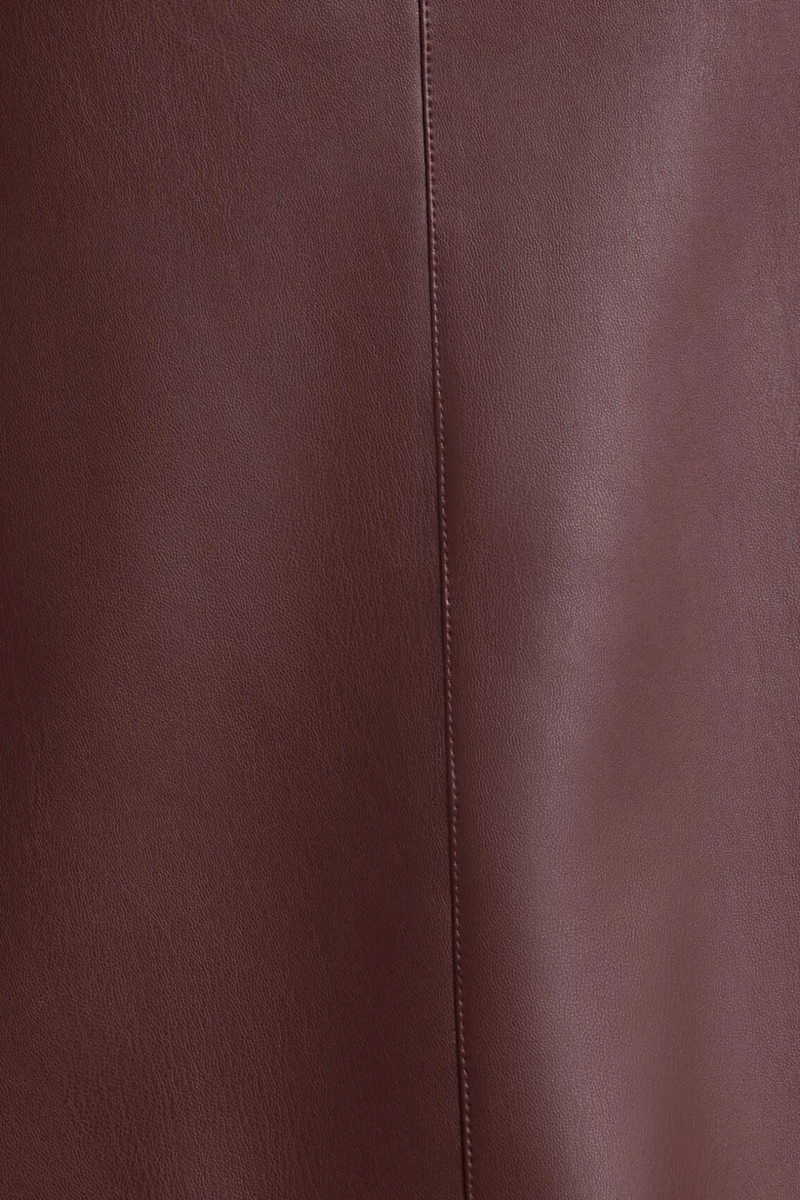 Online Exclusives-Dynamite Danbi Faux Leather Midi Skirt Burgundy