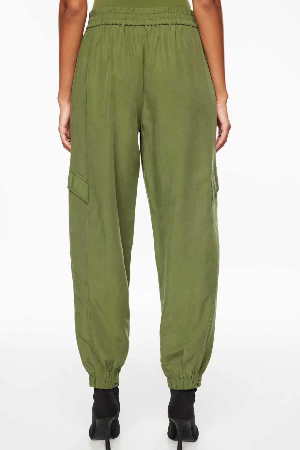 Pants-Dynamite Daria Utility Jogger Pants Green