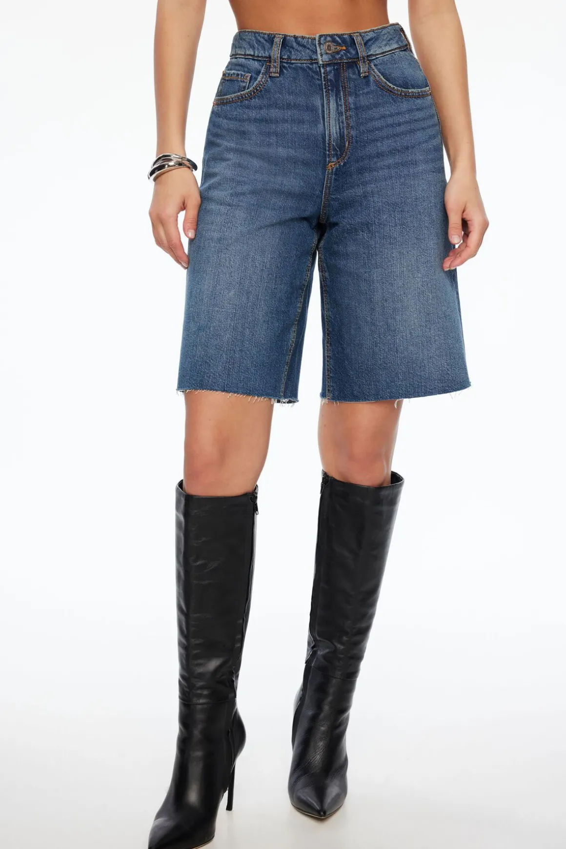 Jeans & Denim | Shorts-Dynamite Denim Jorts Blue
