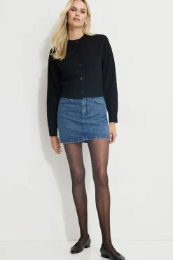 Jeans & Denim | Skirts & Skorts-Dynamite Denim Mini Skirt Blue