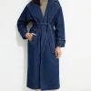 Jeans & Denim | Coats & Jackets-Dynamite Denim Trench Coat Blue