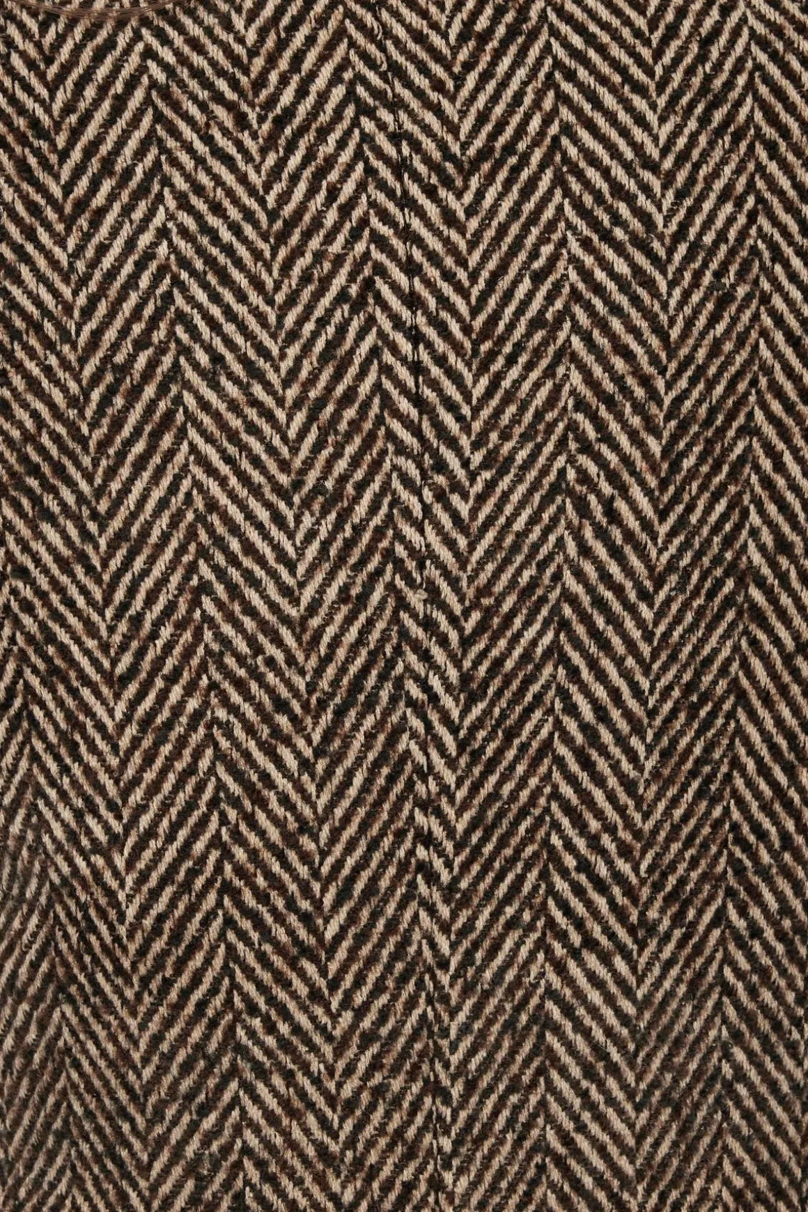 Coats & Jackets | Classic Coats-Dynamite Double Breasted Herringbone Coat Brown
