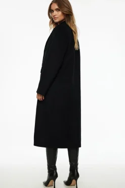 Coats & Jackets | Classic Coats-Dynamite Double Breasted Wool Coat Gray