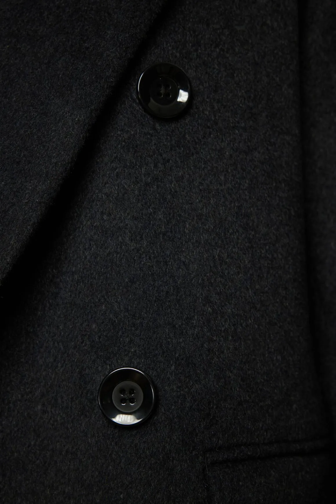 Coats & Jackets | Classic Coats-Dynamite Double Breasted Wool Coat Gray