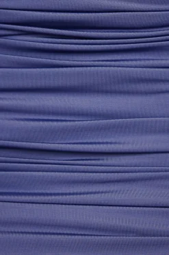 Dresses & Jumpsuits | Mini Dresses-Dynamite Draped Mini Tube Dress Blue