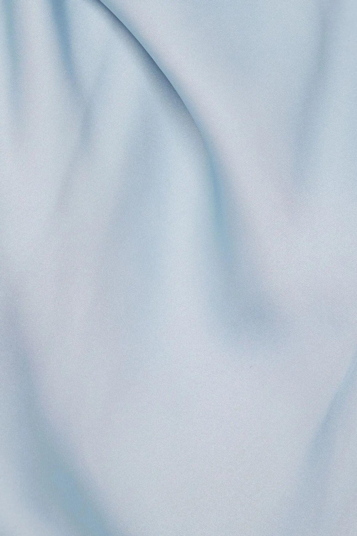 Blouses & Tops | Sleeveless Tops-Dynamite Draped Open Back Satin Top Blue