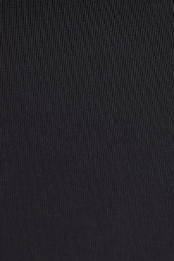 Tees & Tanks | Tees & Tanks-Dynamite Drea Sculpt Bodysuit Black