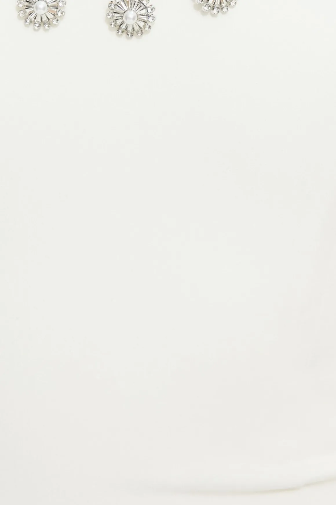 Blouses & Tops | Blouses & Tops-Dynamite Embellished Corset Tube Top White