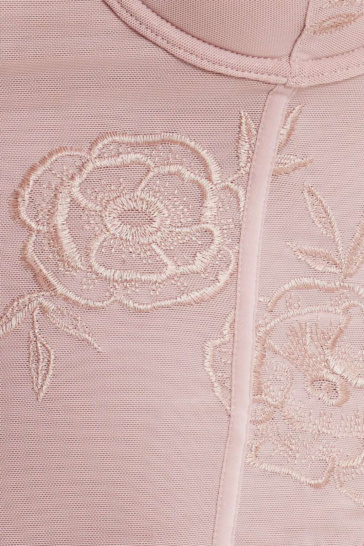 Tees & Tanks | Sleeveless Tops-Dynamite Embroidered Corset Top Pink