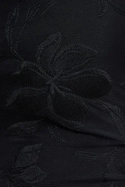 Tees & Tanks | Matching Sets-Dynamite Embroidered Tank Top Black