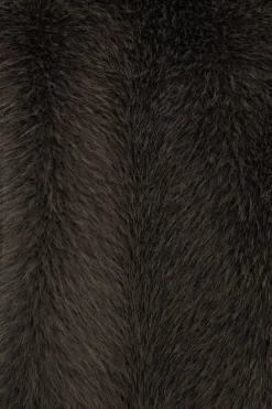 Coats & Jackets | Classic Coats-Dynamite Faux Fur Midi Jacket Brown