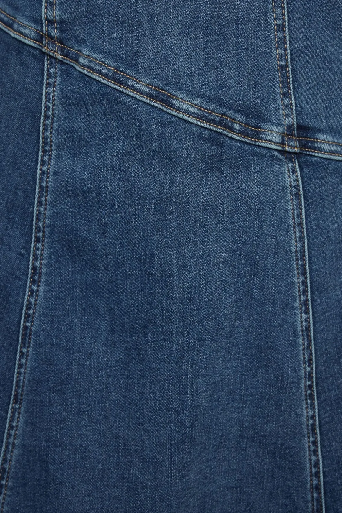 Jeans & Denim | Dresses & Jumpsuits-Dynamite Flare Denim Midi Tube Dress Blue