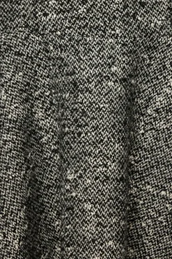 Dresses & Jumpsuits | Mini Dresses-Dynamite Flare Tweed Mini Dress Gray