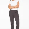 Pants-Dynamite Fleece Jogger Pants Gray